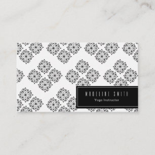 Yoga Studio Yoga Instructor Mandela Visitkort