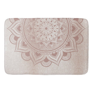 Yoga Studio Yogi Retreat Home Mandala Om Girly Spa Badrumsmatta