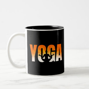Yoga Sunshine Två-Tonad Mugg