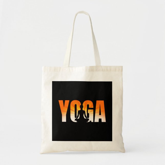 Yoga Sunshine Tygkasse (Framsidan)
