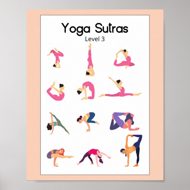 Yoga Sutra Level 3 Poster (Framsidan)
