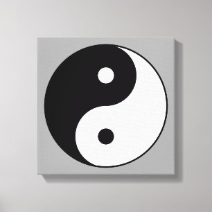 yoga symbol canvastryck