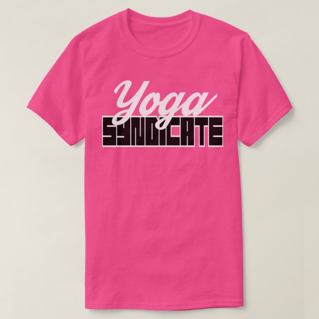 Yoga Syndicate T Shirt (Design framsida)