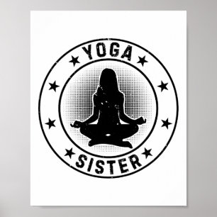 Yoga Syster Yoga Poster