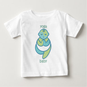 Yoga Tala Baby: Träd Pose Yoga Baby T-shirt