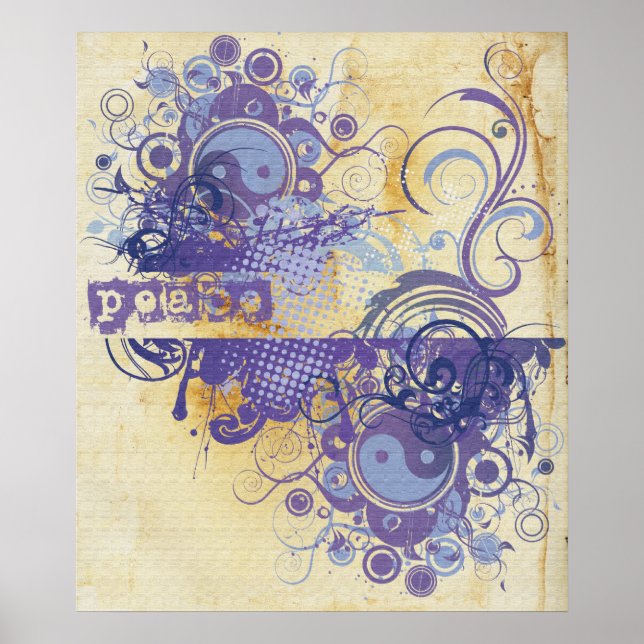 Yoga Tala : Lila Peace Chakra Poster (Framsidan)