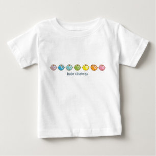 Yoga talar Baby : All Baby Chakras T Shirt