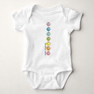 Yoga talar Baby : All Baby Chakras T Shirt
