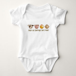 Yoga talar Baby : Kan alla vara fria T-shirt