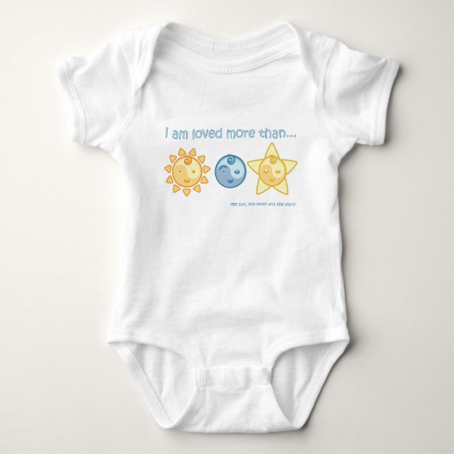 Yoga talar babyen: Mig älskad förmiddag Tee Shirt (Framsida)