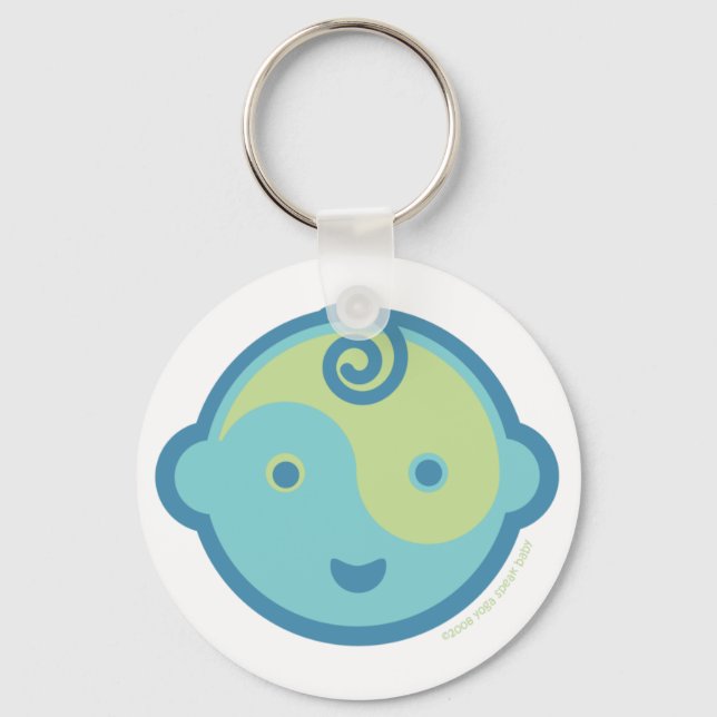 Yoga Taleak Baby : Lil'Yogi Keychain Nyckelring (Framsida)