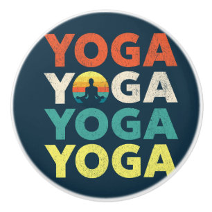 Yoga-textdesign Knopp