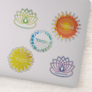 Yoga ThBäste Sticker-uppsättning Klistermärken