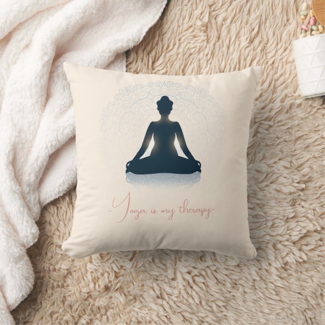 "Yoga Therapy" | Namn Kudde (Filt)