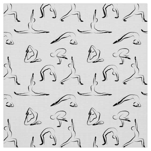 Yoga throw mönster tyg (Provkarta)