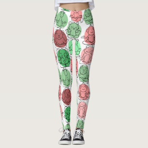 Yoga throw mönster   Yoga Sömlös mönster 18 Leggings