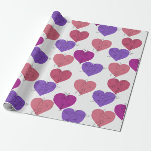 Yoga throw mönster Yoga sömlös mönster 1 Presentpapper