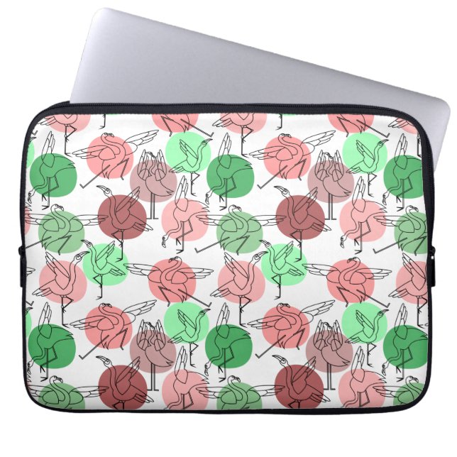 Yoga throw mönster | Yoga sömlös mönster 30 Laptop Fodral (Framsidan)