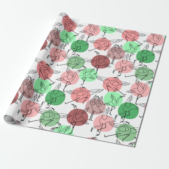 Yoga throw mönster | Yoga sömlös mönster 30 Presentpapper (Utrullad)