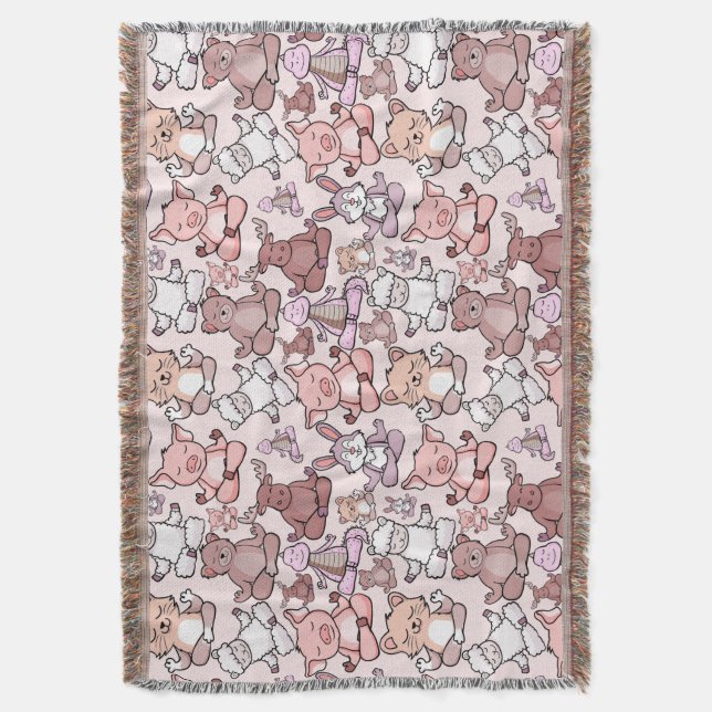 Yoga throw mönster | Yoga Sömlös mönster 48 Filt (Framsidan Vertikal)