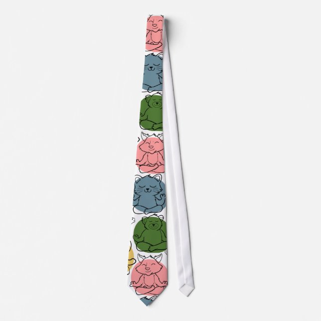 Yoga throw mönster | Yoga sömlös mönster 9 Slips (Framsida)