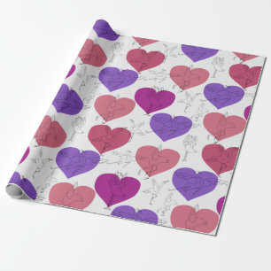 Yoga throw mönster Yoga sömlösa mönster 3 Presentpapper