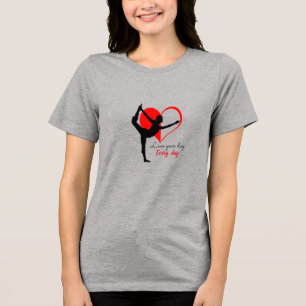 Yoga Tid - Älska din dag, Varje.. dag (t-shirt) T Shirt