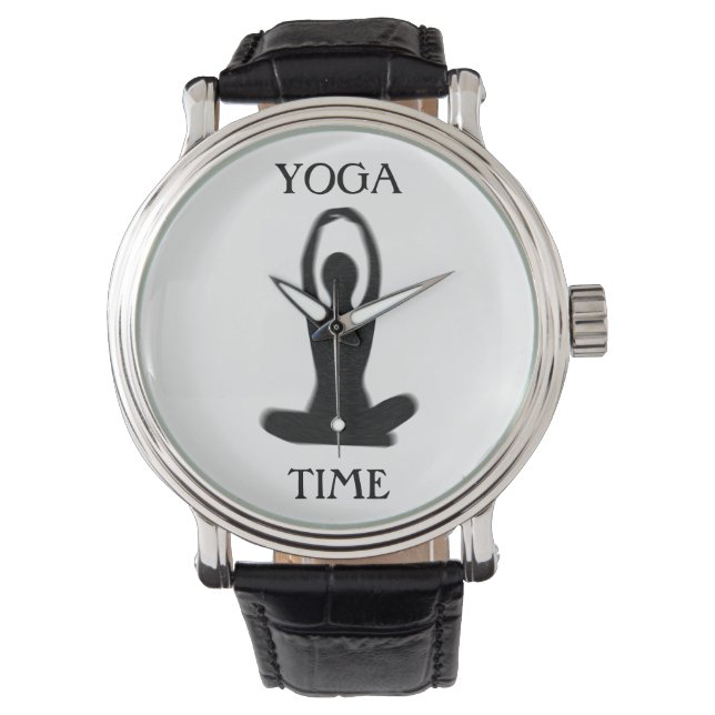 Yoga Time Armbandsur (Framsida)