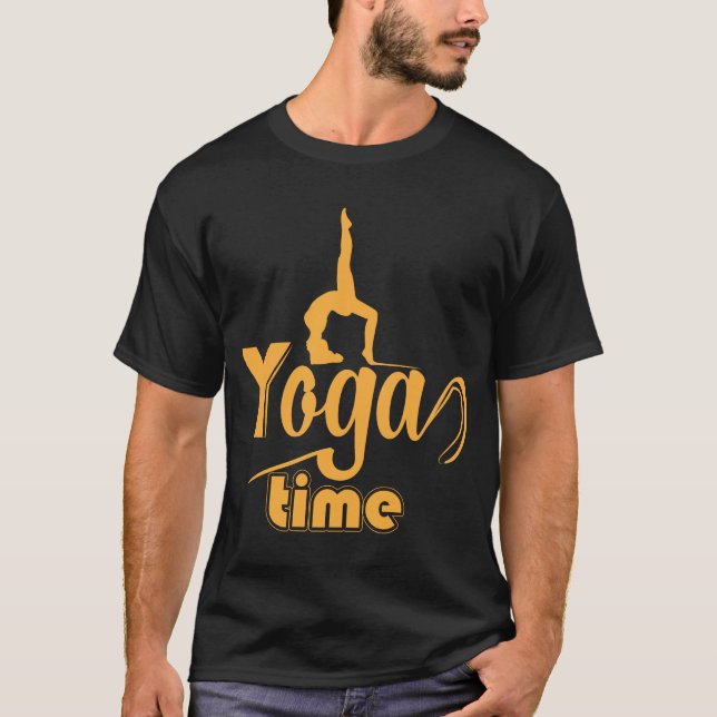 Yoga Time T Shirt (Framsida)