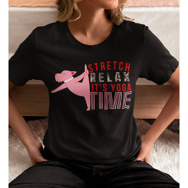 Yoga Time Yoga-instruktörens favorittröja T Shirt