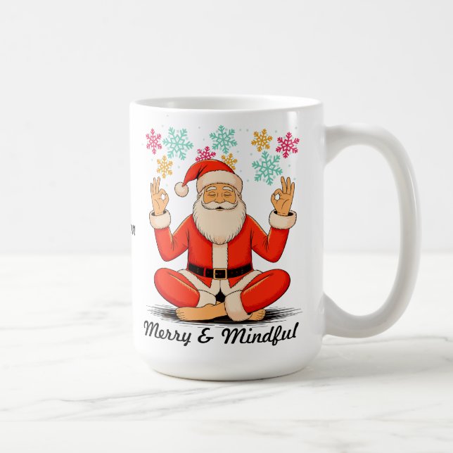 Yoga Tomte Kaffemugg (Höger)