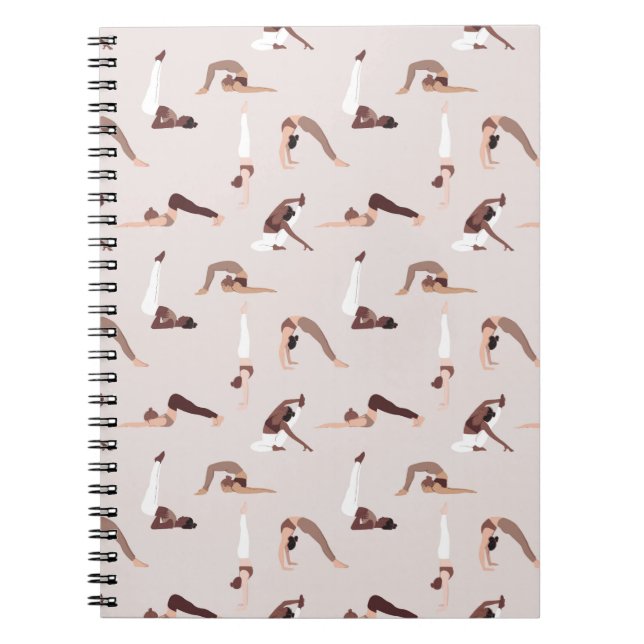 Yoga-tränarlag Anteckningsbok (Framsidan)