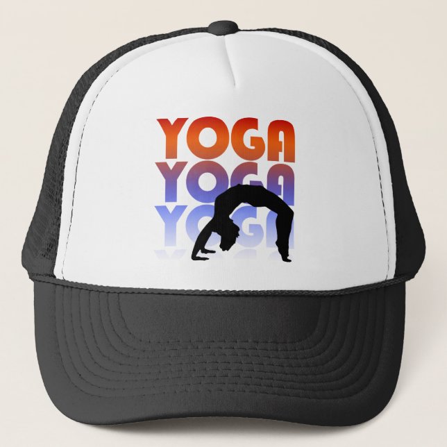 yoga truckerkeps (Framsida)