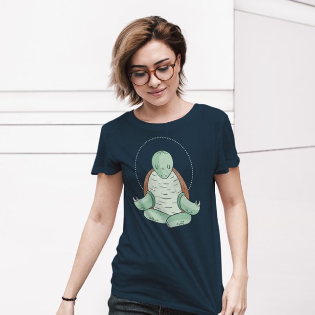 Yoga Turtle T Shirt (Skapare uppladdad)