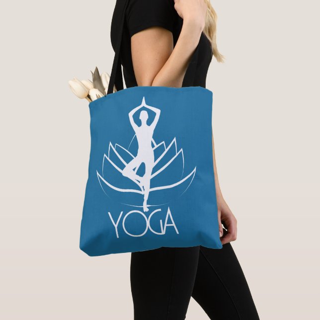 Yoga Tygkasse (Närbild)