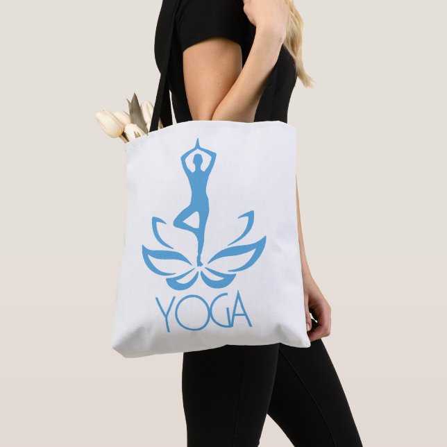 Yoga Tygkasse (Närbild)