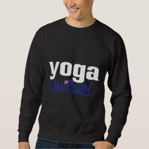 Yoga Unicorn Lång Ärmad Tröja