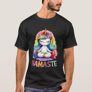 Yoga Unicorn Namaste Yogi Gift Yoga Lovers T Shirt