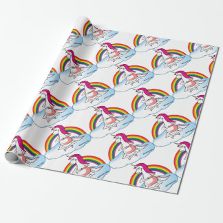 Yoga Unicorn Presentpapper