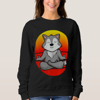Yoga Varg Meditation Yoga för barn och föräldrar T Shirt