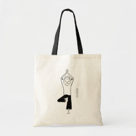 Yoga-väska med Vrikshasana Tygkasse