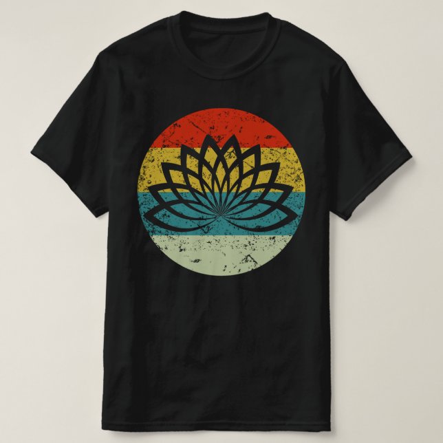 YOGA-vintage T Shirt (Design framsida)