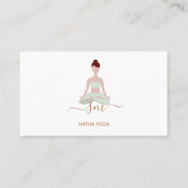 Yoga Visitenkarte Visitkort
