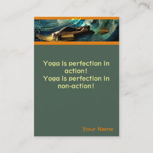 Yoga Visitkort