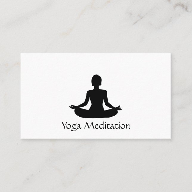 Yoga Visitkort (Framsida)