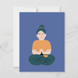 Yoga Vykort