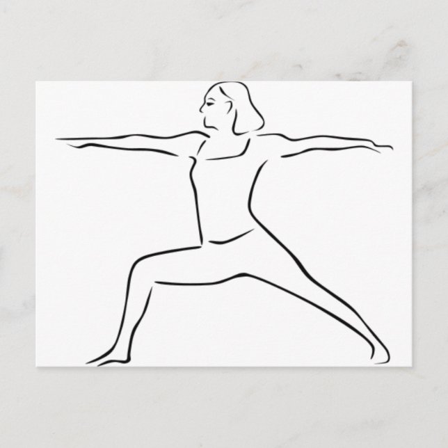 Yoga Vykort (Framsida)