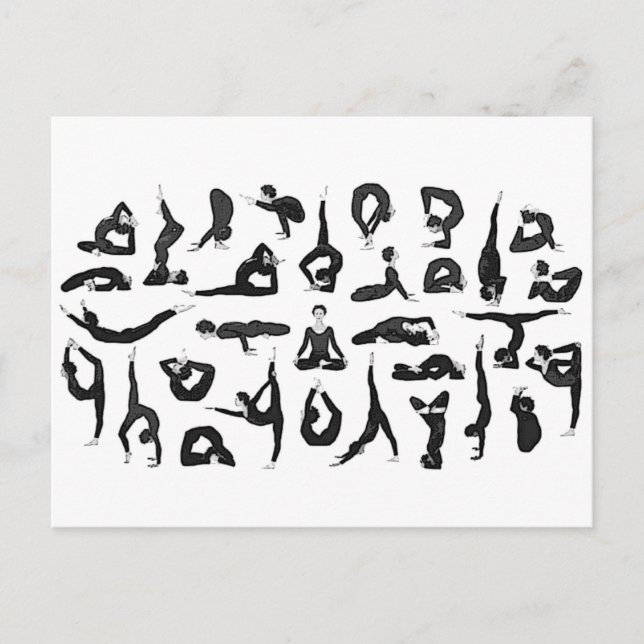 Yoga Vykort (Framsida)