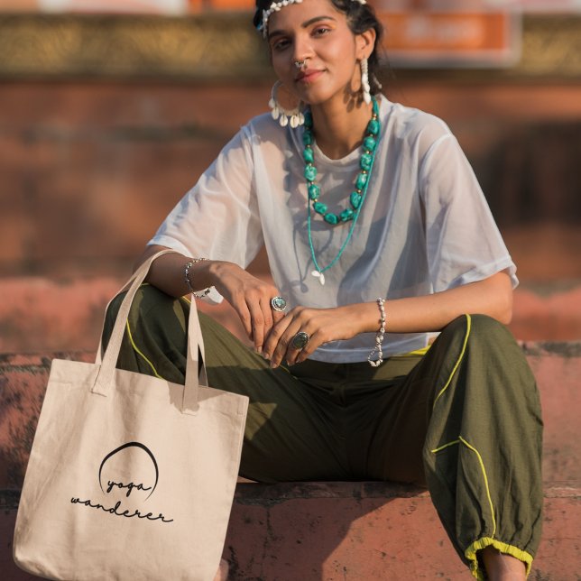 Yoga Wanderer Yoga Meditation Andlig Boho Tygkasse (Shop now and embark on your tranquil journey!
)