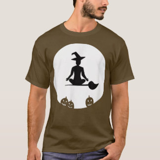 YOGA WITCHES  Helloween  Meditation  Namaste  Fitn T Shirt